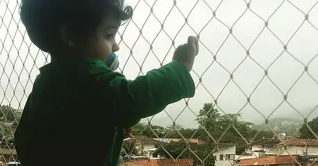 Proteção para crianças instalada pela Preserve